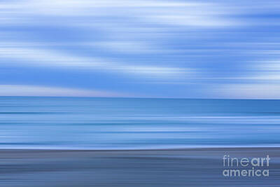 Beach Digital Art - Beach Ocean Blur by Randy Steele