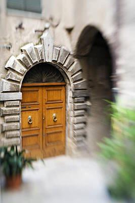 Vintage Tees - Beautiful Italian Doorway by Marilyn Hunt