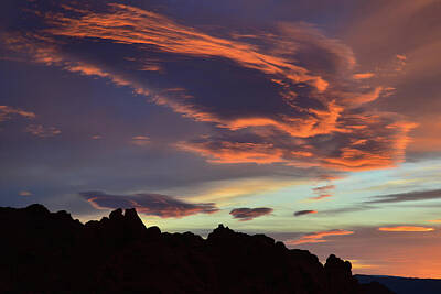 Creative Charisma - Beautiful Sunrise Clouds over Valley of Fire by Ray Mathis