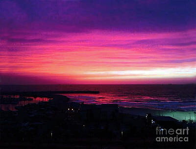 Surrealism - Majestic Sunset by Doc Braham