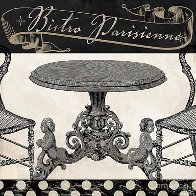 Happy Anniversary - Bistro Parisienne II by Mindy Sommers