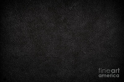 Advertising Archives Royalty Free Images - Black Leather Sheet Texture Abstract Royalty-Free Image by Arletta Cwalina