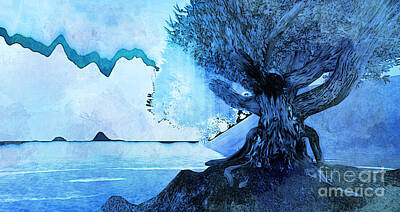 Staff Picks Rosemary Obrien - Blue Tree by Carol Pietrantoni