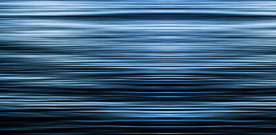 Abstract Landscape Digital Art Rights Managed Images - Blurred Waves Royalty-Free Image by Pelo Blanco Photo