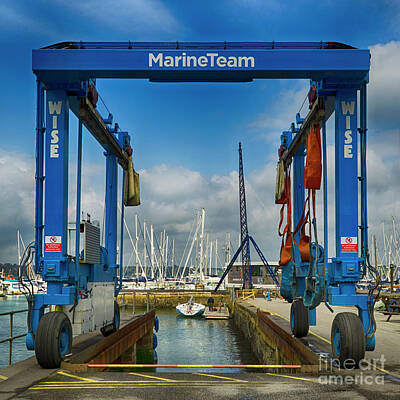Transportation Photos - Boat Lift by Linsey Williams