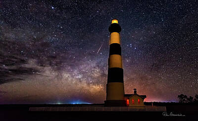 Dan Beauvais Royalty Free Images - Bodie Light and Galactic Core 4994 Royalty-Free Image by Dan Beauvais