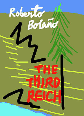 Mountain Mixed Media - Bolano third reich poster  by Paul Sutcliffe