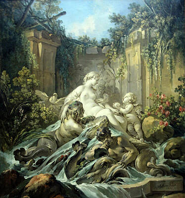 Luck Of The Irish - Bouchers Fountain Of Venus by Cora Wandel