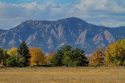 James Bo Insogna Rights Managed Images - Boulder Colorado Autumn Flatiron Afternoon Royalty-Free Image by James BO Insogna