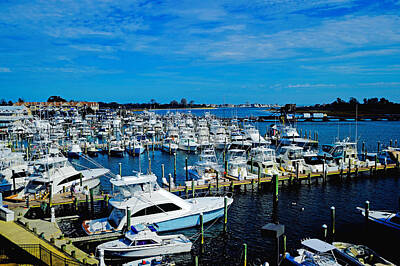 Landmarks Royalty Free Images - Brielle Yatch Club Royalty-Free Image by American Image Bednar