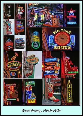 Modern Kitchen - Broadway, Nashville - Collage # 2 by Allen Beatty