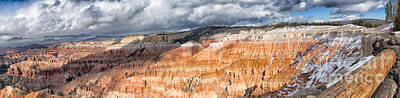 Mountain Digital Art - Bryce Pano by Jerry Fornarotto