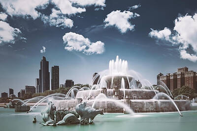 Royalty-Free and Rights-Managed Images - Buckingham Fountain by Scott Norris
