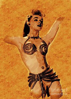 Nudes Digital Art - Burlesque Queen by Esoterica Art Agency