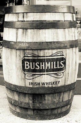 Modern Man Air Travel - Bushmills Whiskey Barrel in Dublin by Georgia Clare