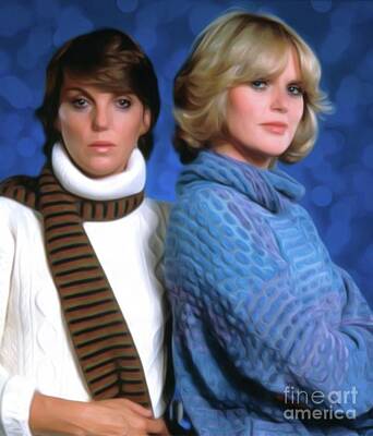 Musician Digital Art - Cagney and Lacey by Esoterica Art Agency
