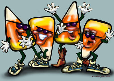 State Love Nancy Ingersoll - Candy Corn Gang by Kevin Middleton