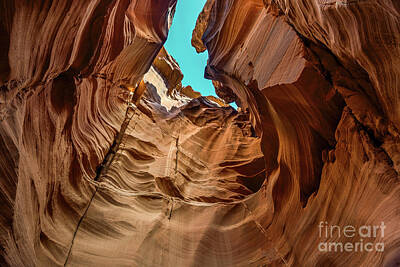Rustic Cabin - Canyon Sky - The amazing Antelope Slot canyons in Arizona, USA. by Jamie Pham