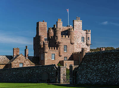 Fashion Paintings Rights Managed Images - Castle of Mey #2 Royalty-Free Image by Elvis Vaughn