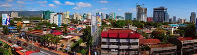 James Bo Insogna Royalty-Free and Rights-Managed Images - Cebu City Philippines Panorama by James BO Insogna