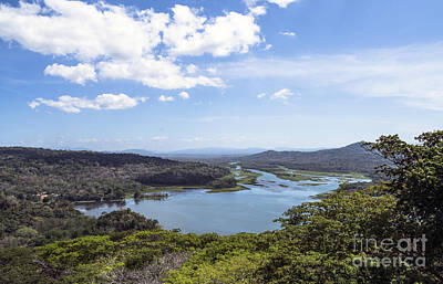 State Fact Posters Rights Managed Images - Chagres River - Panama Royalty-Free Image by Kenneth Lempert