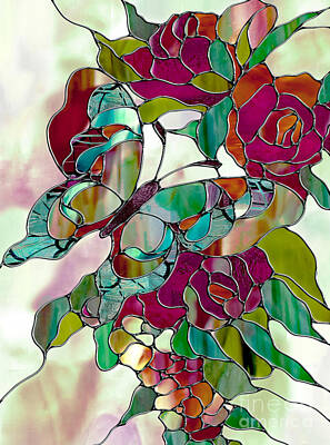 Roses Paintings - Changeling by Mindy Sommers