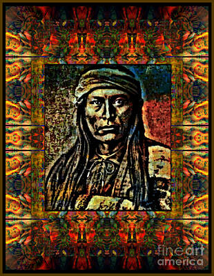 Vintage Neon Signs - Chief Cochise Montage by Wbk