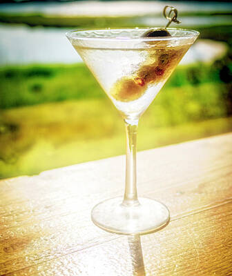Martini Photos - Chilled Not Shaken by David Kay