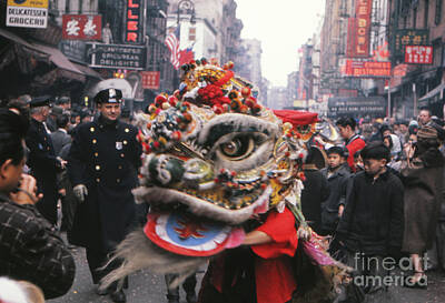 Patriotic Signs - Chinese New Year 1963 by The Harrington Collection