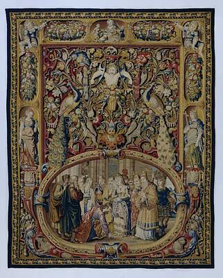 The Beatles - Textile tapestry Christ and the woman taken in adultery by Vintage Collectables
