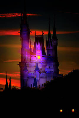 Mark Andrew Thomas Rights Managed Images - Cinderellas Sunset Royalty-Free Image by Mark Andrew Thomas