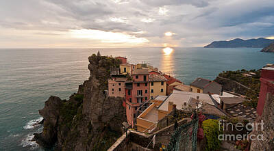 Scary Photographs - Cinque Terre Tranquility by Mike Reid