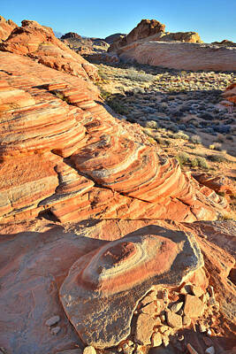 Flags On Faces Semmick Photo - Circles of Sandstone by Ray Mathis
