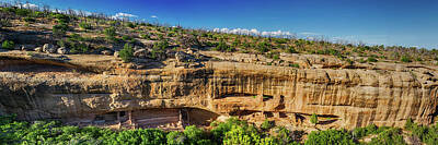 James Bo Insogna Photo Rights Managed Images - Cliff Dwelling Indian Ruins Panorama Royalty-Free Image by James BO Insogna