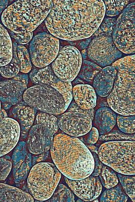 Bowling Royalty Free Images - Coastal Pebbles Royalty-Free Image by Celestial Images