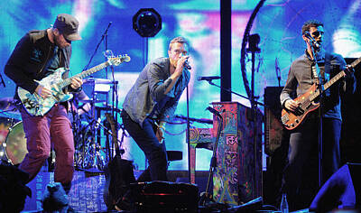 Rock And Roll Royalty-Free and Rights-Managed Images - Coldplay7 by Rafa Rivas