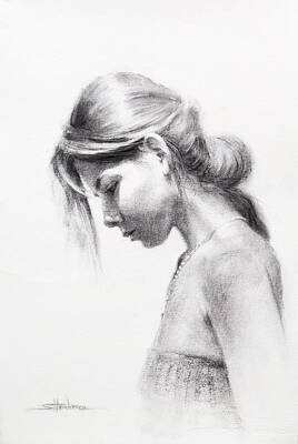 Portraits Rights Managed Images - Colombiana Royalty-Free Image by Steve Henderson