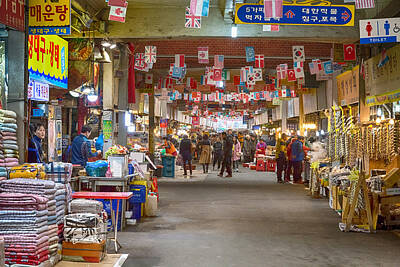 James Bo Insogna Rights Managed Images - Colorful Korean Marketplace Royalty-Free Image by James BO Insogna