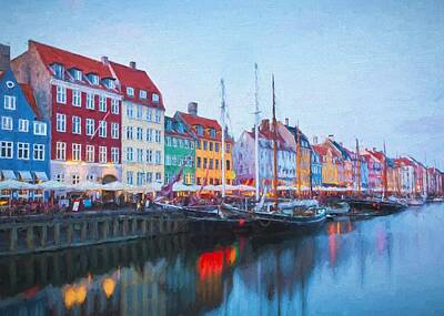 Achieving - Copenhagen Harbour by Charmaine Zoe