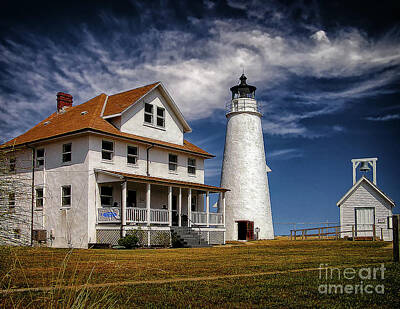 Target Threshold Photography - Cove Point Lighthouse by Nick Zelinsky Jr