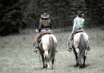 Queen - Cowgirls Ride II by Athena Mckinzie