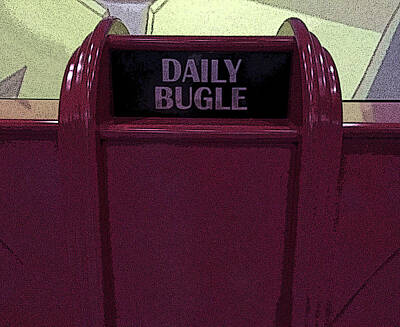 Comics Photos - Daily Bugle by Aimee L Maher ALM GALLERY