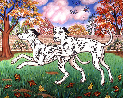 Kitchen Collection - Dalmatians Two by Linda Mears