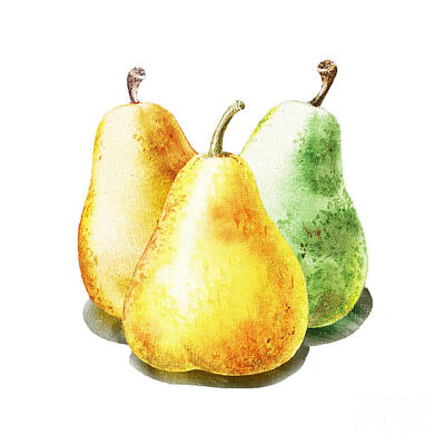 Curated Travel Chargers - Dancing Pears by Irina Sztukowski