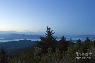 Classic Guitars - Dawn over Great Smoky Mountains by Karen Foley
