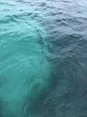 Target Project 62 Abstract - Deep Blue Sea by Renee Jones