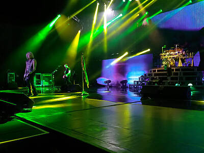 Musician Photo Royalty Free Images - Def Leppard at Saratoga Springs Royalty-Free Image by David Patterson