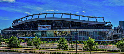 Stock Photography Rights Managed Images - Denver Broncos Mile High Stadium 2 Royalty-Free Image by Tommy Anderson