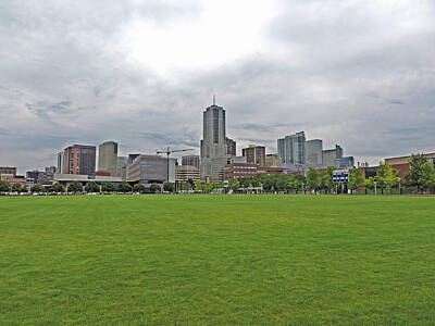 Art History Meets Fashion - Denver Skyline by Cityscape Photography
