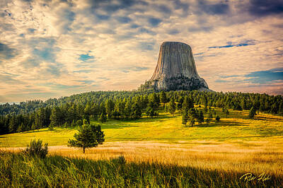Winslow Homer Royalty Free Images - Devils Tower - the Other Side Royalty-Free Image by Rikk Flohr